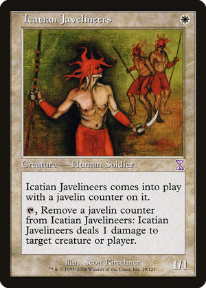 Icatian Javelineers [Time Spiral Timeshifted] 