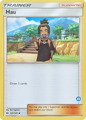 Hau (120/149) (Exclusive Deck #23) [Sun &amp; Moon: Trainer Kit - Alolan Ninetales] 