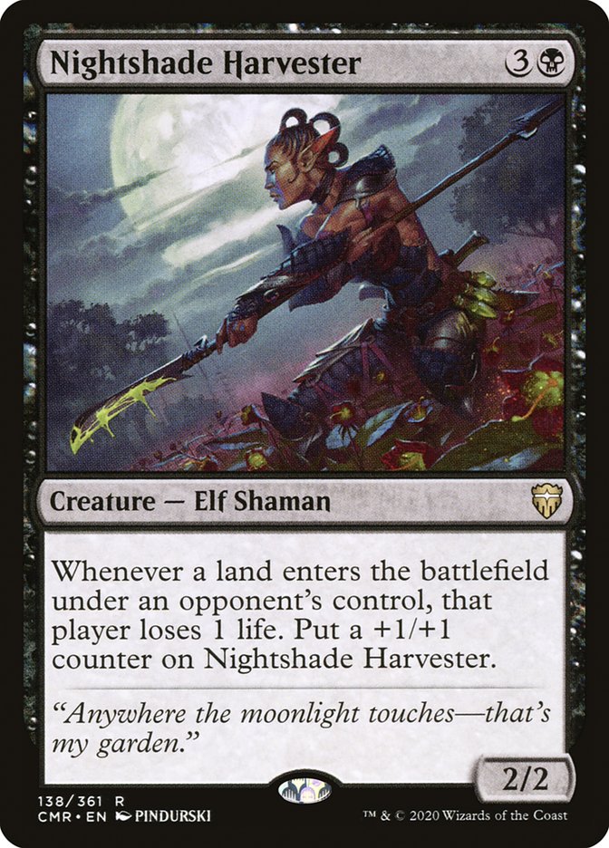 Nightshade Harvester [Commander Legends]