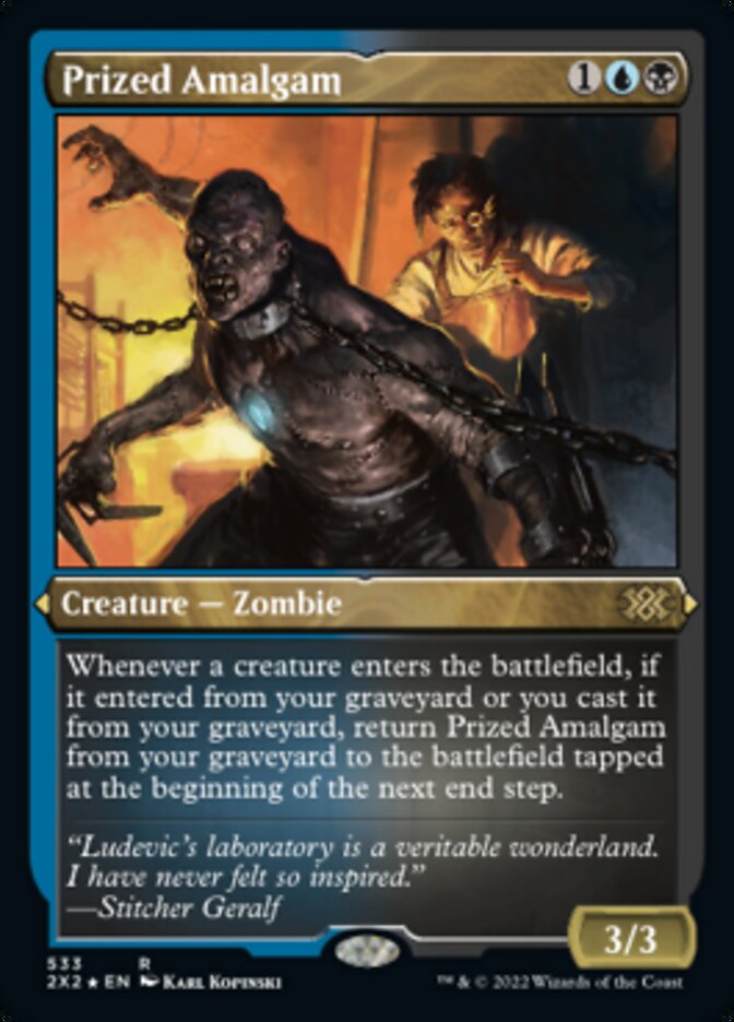 Prized Amalgam (Foil Etched) [Double Masters 2022]