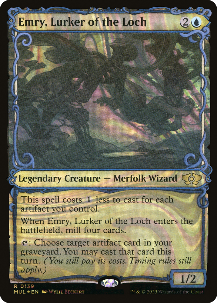 Emry, Lurker of the Loch (Halo Foil) [Multiverse Legends] 