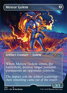 Meteor Golem (Borderless) [Secret Lair Drop Series] 