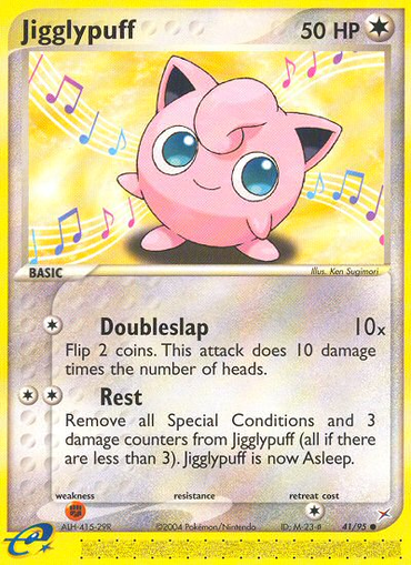 Jigglypuff (41/95) [EX: Team Magma vs Team Aqua]