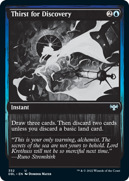 Thirst for Discovery [Innistrad: Double Feature] 