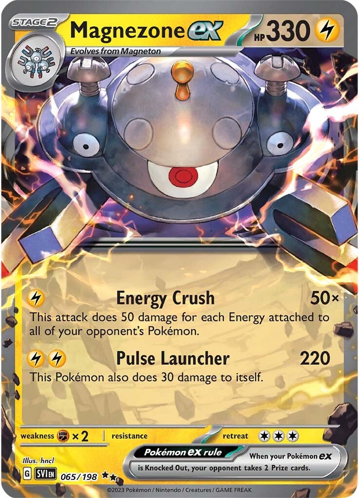 Magnezone ex (065/198) [Scarlet & Violet: Base Set] 