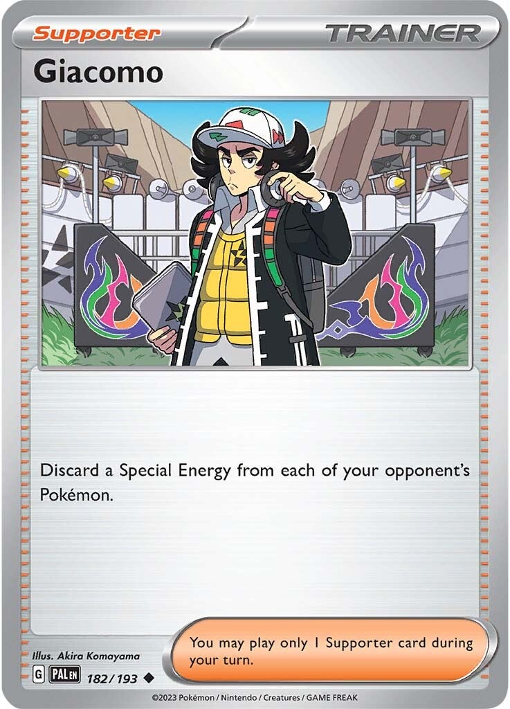 Giacomo (182/193) [Scarlet & Violet: Paldea Evolved] 