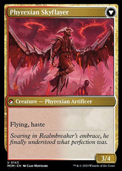 Harried Artisan // Phyrexian Skyflayer [March of the Machine] 