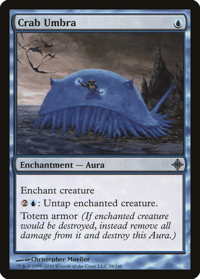 Crab Umbra [Rise of the Eldrazi] 