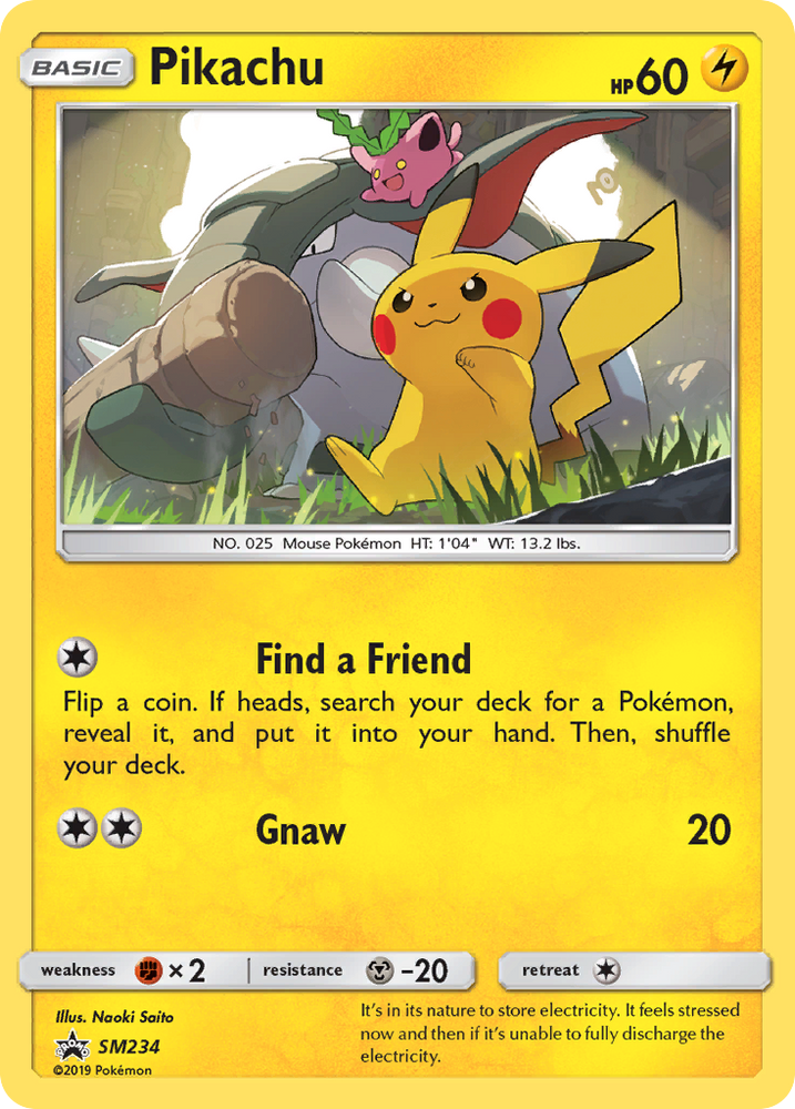 Pikachu (SM234) [Sun &amp; Moon: Black Star Promos] 