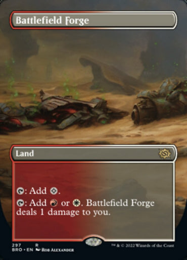 Battlefield Forge (Borderless Alternate Art) [The Brothers' War] 