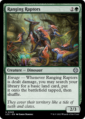 Ranging Raptors [The Lost Caverns of Ixalan Commander] 