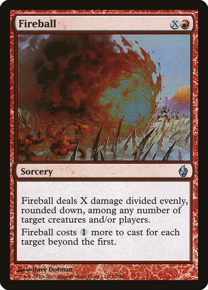 Fireball [Premium Deck Series: Fire and Lightning] 