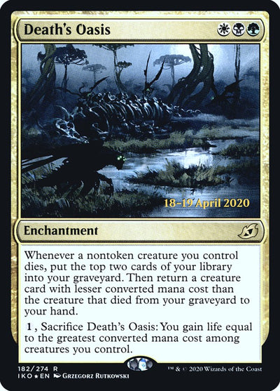 Death's Oasis [Ikoria: Lair of Behemoths Prerelease Promos] 