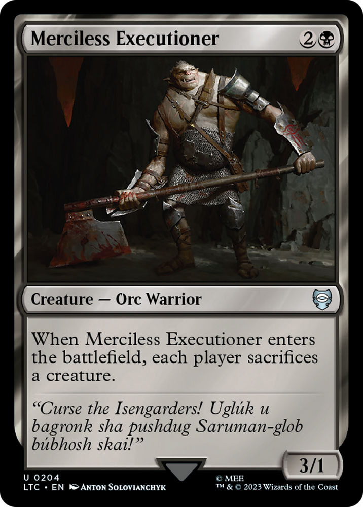 Merciless Executioner [The Lord of the Rings: Tales of Middle-Earth Commander] 