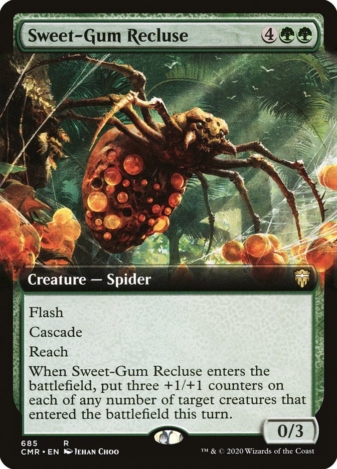 Sweet-Gum Recluse (Extended Art) [Commander Legends] 