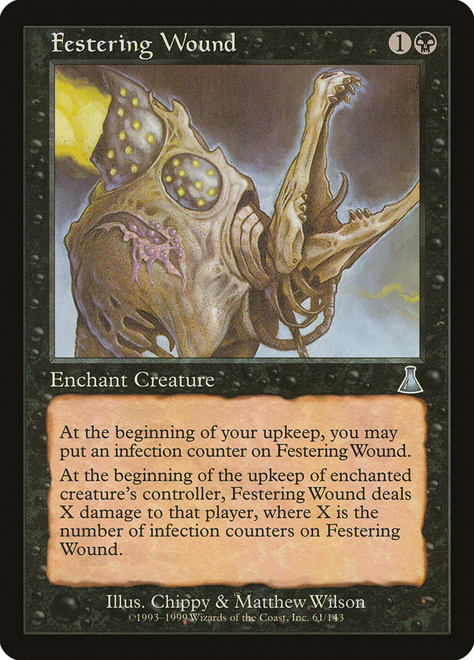 Festering Wound [Urza's Destiny] 