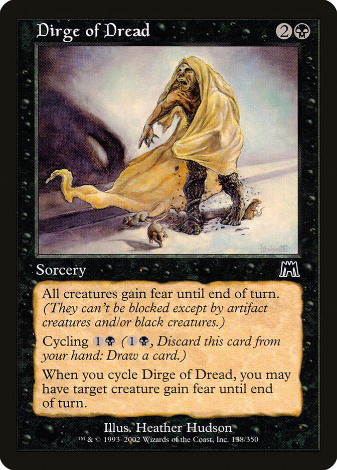 Dirge of Dread [Onslaught] 