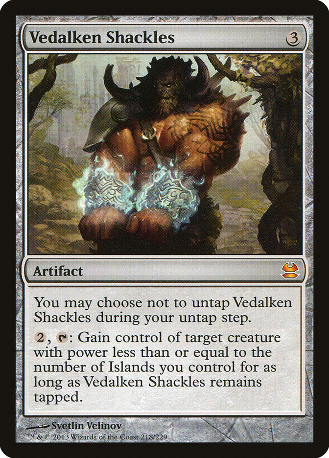 Vedalken Shackles [Modern Masters] 