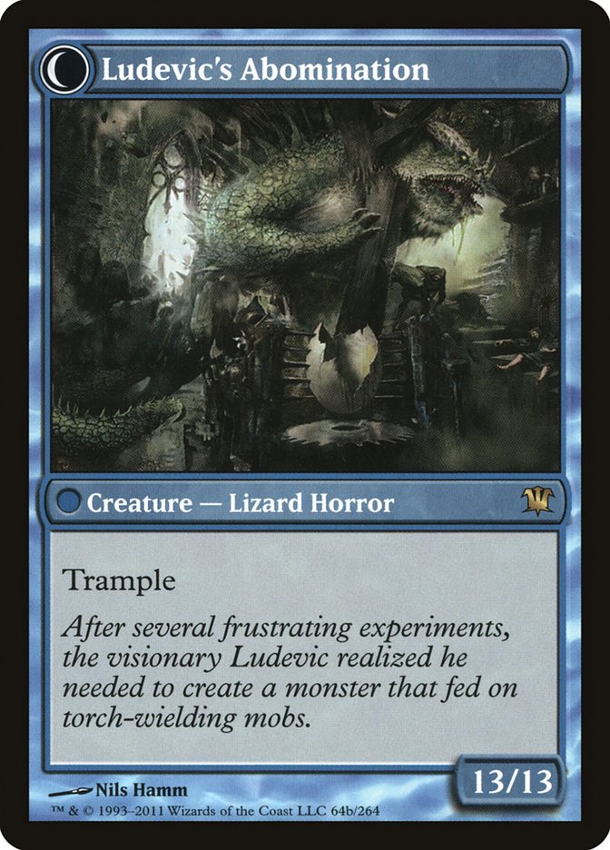 Ludevic's Test Subject // Ludevic's Abomination [Innistrad] 