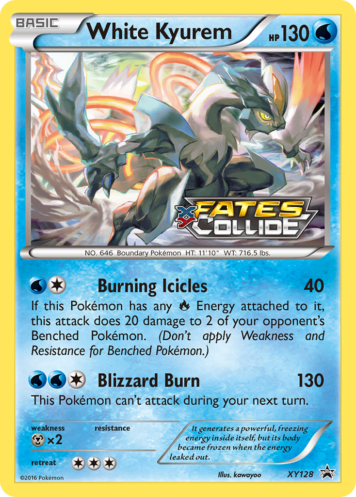 White Kyurem (XY128) [XY: Black Star Promos] 