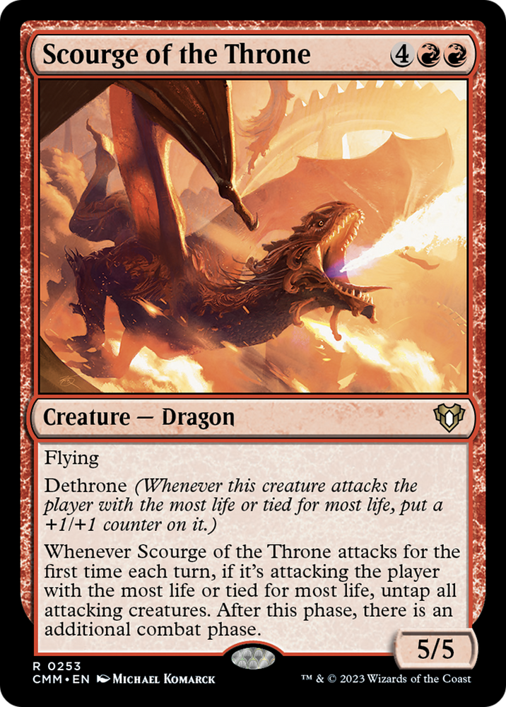 Scourge of the Throne [Commander Masters] 