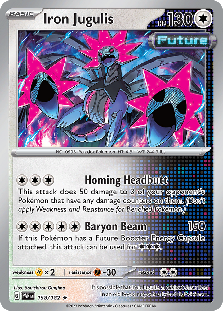 Iron Jugulis (158/182) [Scarlet &amp; Violet: Paradox Rift] 