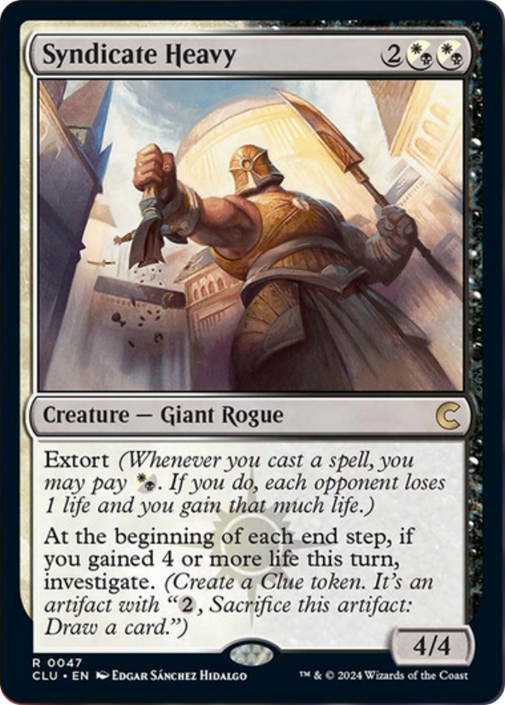 Syndicate Heavy [Ravnica: Clue Edition] 