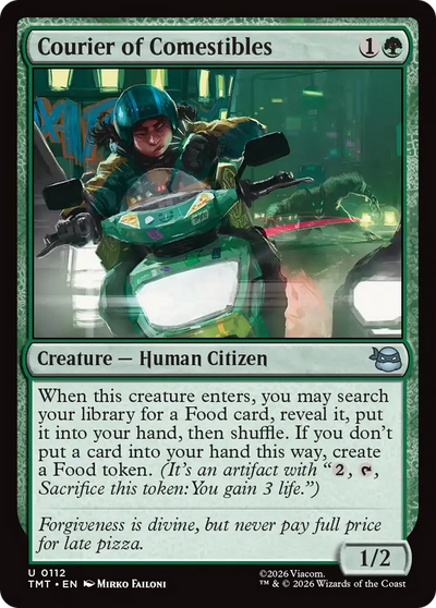 Courier of Comestibles [Teenage Mutant Ninja Turtles]