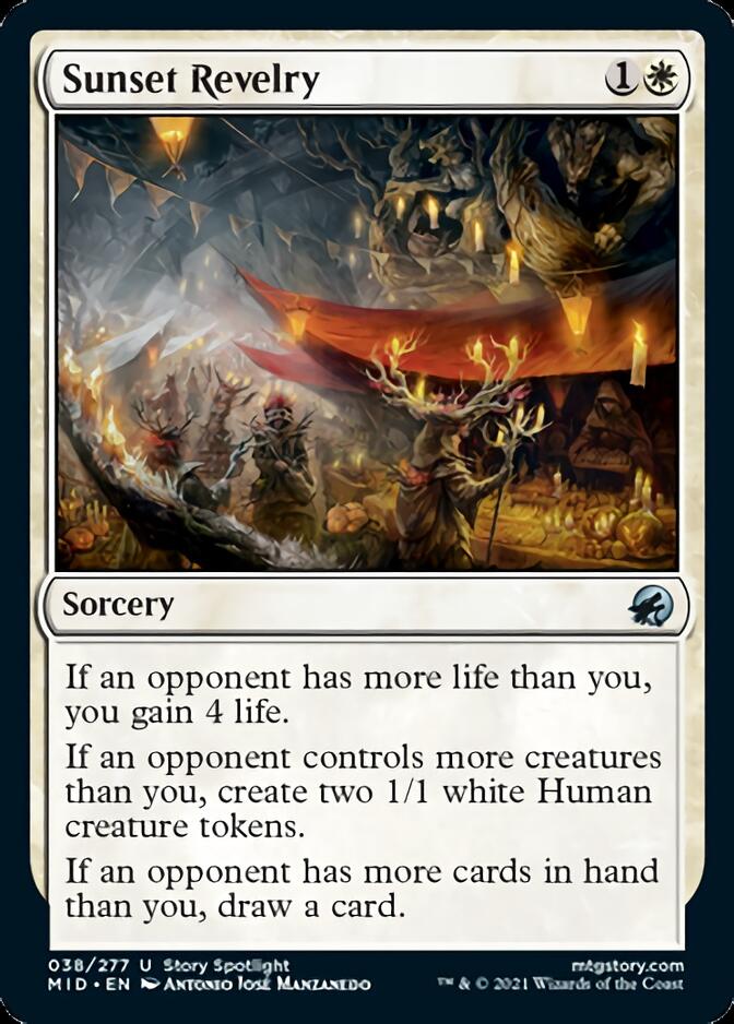Sunset Revelry [Innistrad: Midnight Hunt] 