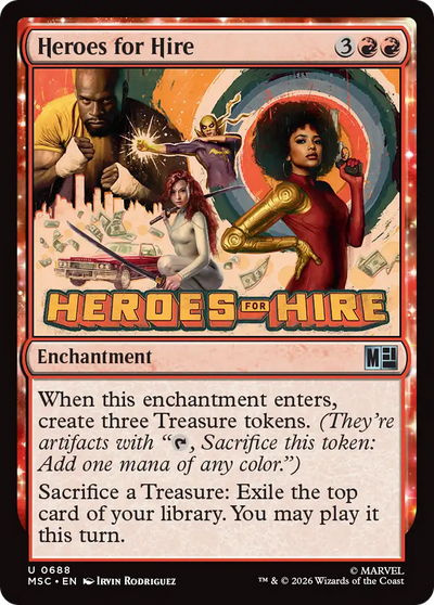 Heroes for Hire [Marvel Super Heroes Commander]