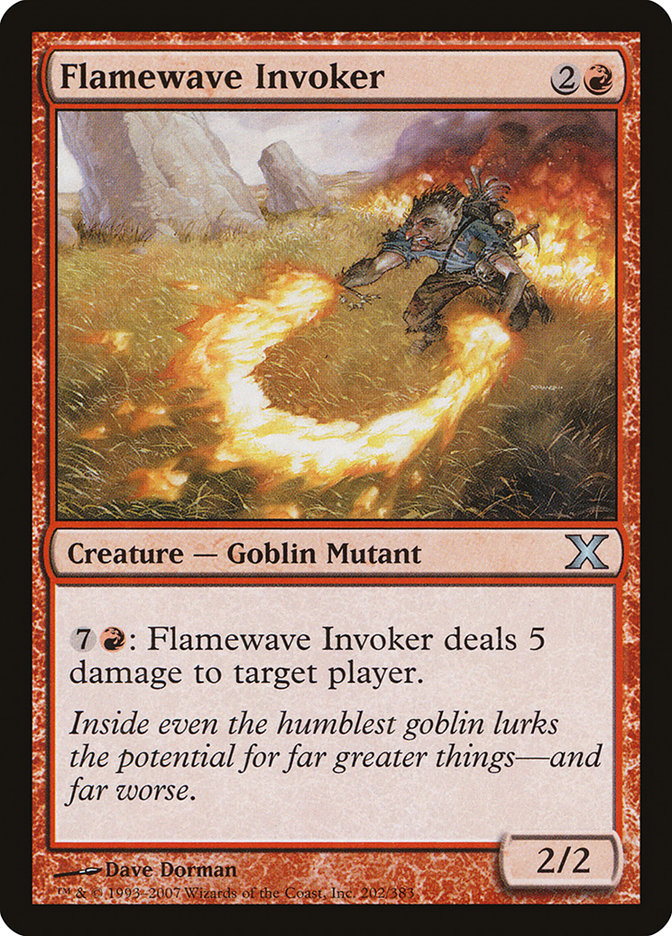 Flamewave Invoker [Tenth Edition] 
