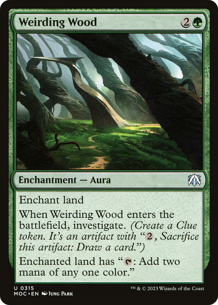 Weirding Wood [March of the Machine Commander] 