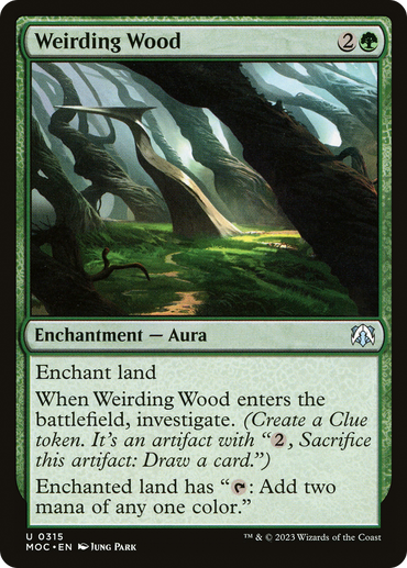 Weirding Wood [March of the Machine Commander] 