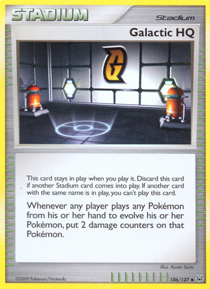 Galactic HQ (106/127) [Platinum: Base Set] 