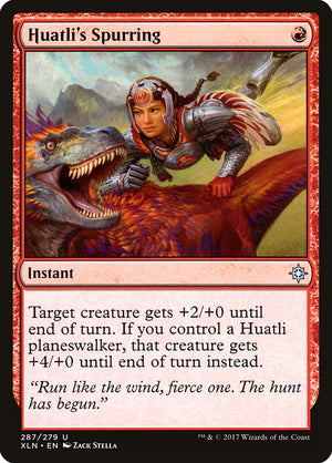 Huatli's Spurring [Ixalan] 