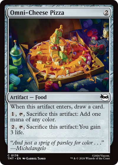 Omni-Cheese Pizza [Teenage Mutant Ninja Turtles]