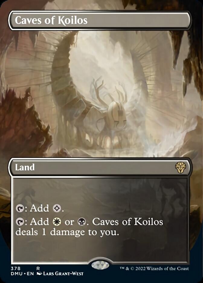 Caves of Koilos (Borderless Alternate Art) [Dominaria United] 