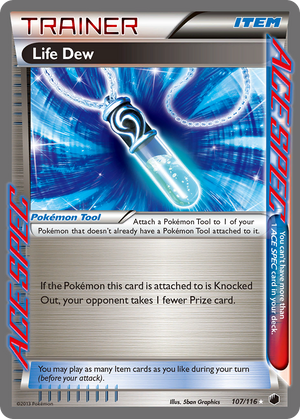 Life Dew (107/116) [Black &amp; White: Plasma Freeze] 