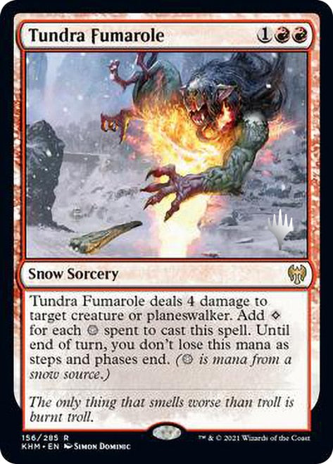 Tundra Fumarole (Promo Pack) [Kaldheim Promos] 