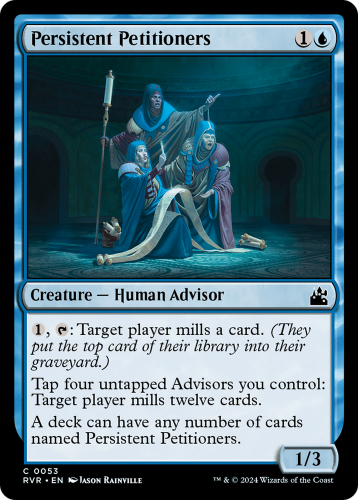 Persistent Petitioners [Ravnica Remastered] 