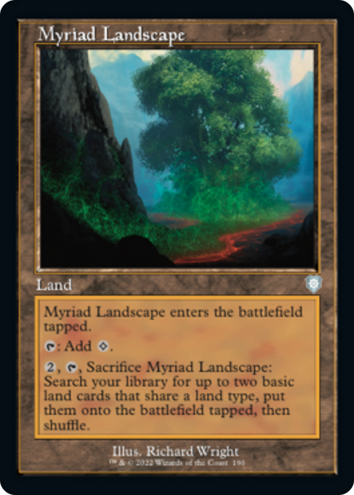 Myriad Landscape (Retro) [The Brothers' War Commander] 