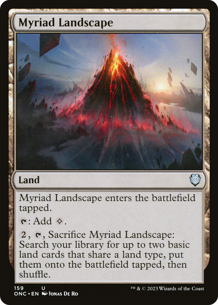 Myriad Landscape [Phyrexia: All Will Be One Commander] 