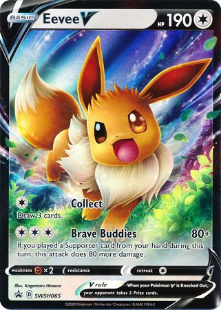 Eevee V (SWSH065) [Sword & Shield: Black Star Promos] 