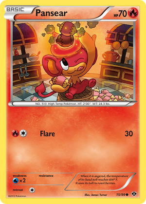 Pansear (15/99) [Black &amp; White: Next Destinies] 