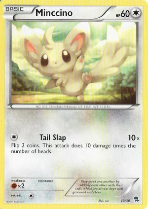 Minccino (19/30) [Black &amp; White: Trainer Kit - Zoroark] 