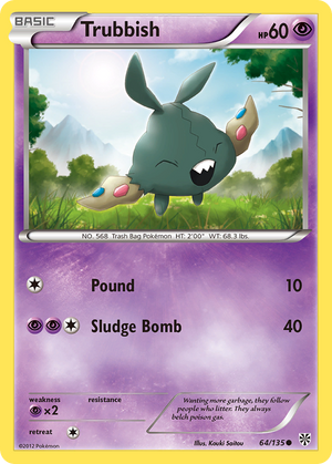 Trubbish (64/135) [Black &amp; White: Plasma Storm] 