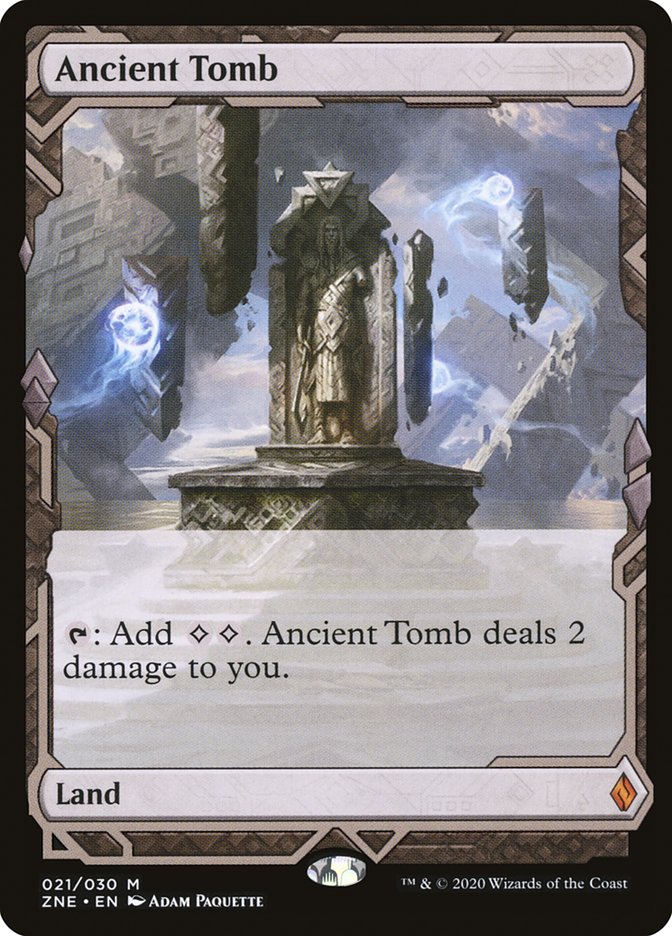 Ancient Tomb (Expeditions) [Zendikar Rising Expeditions] 