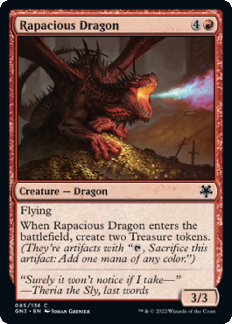 Rapacious Dragon [Game Night: Free-for-All] 