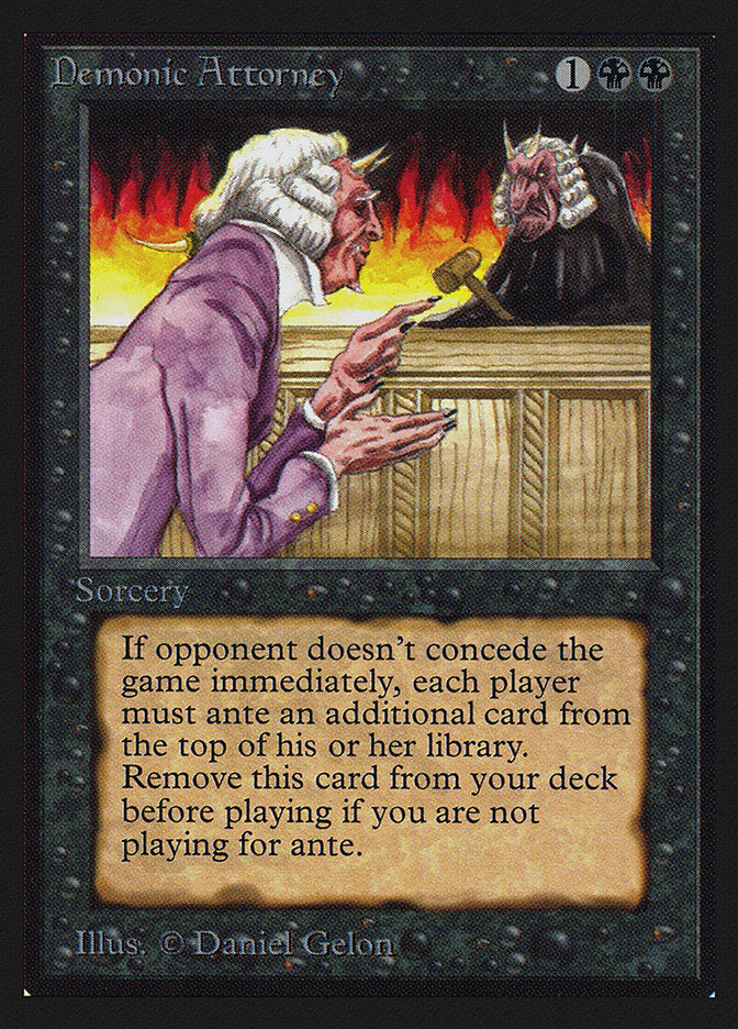 Demonic Attorney [International Collectors' Edition] 