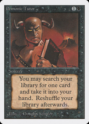 Demonic Tutor [Unlimited Edition] 